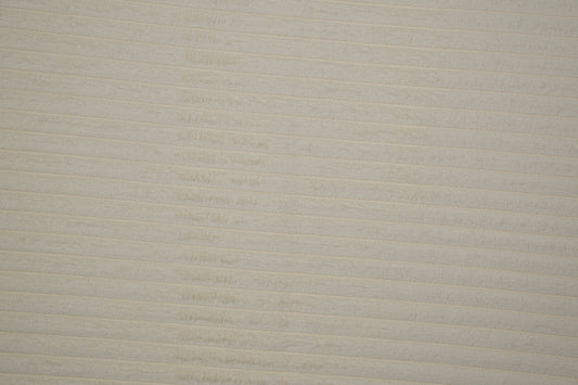 Möbelstoff in Uni-Creme mit glatter, feiner Struktur 140 cm breit Meterware