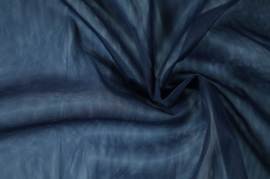 Marineblau Tüll – ideal für kreative Projekte