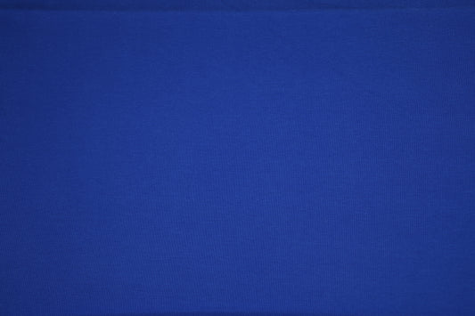 Kräftig blauer Baumwolljersey für Bekleidung