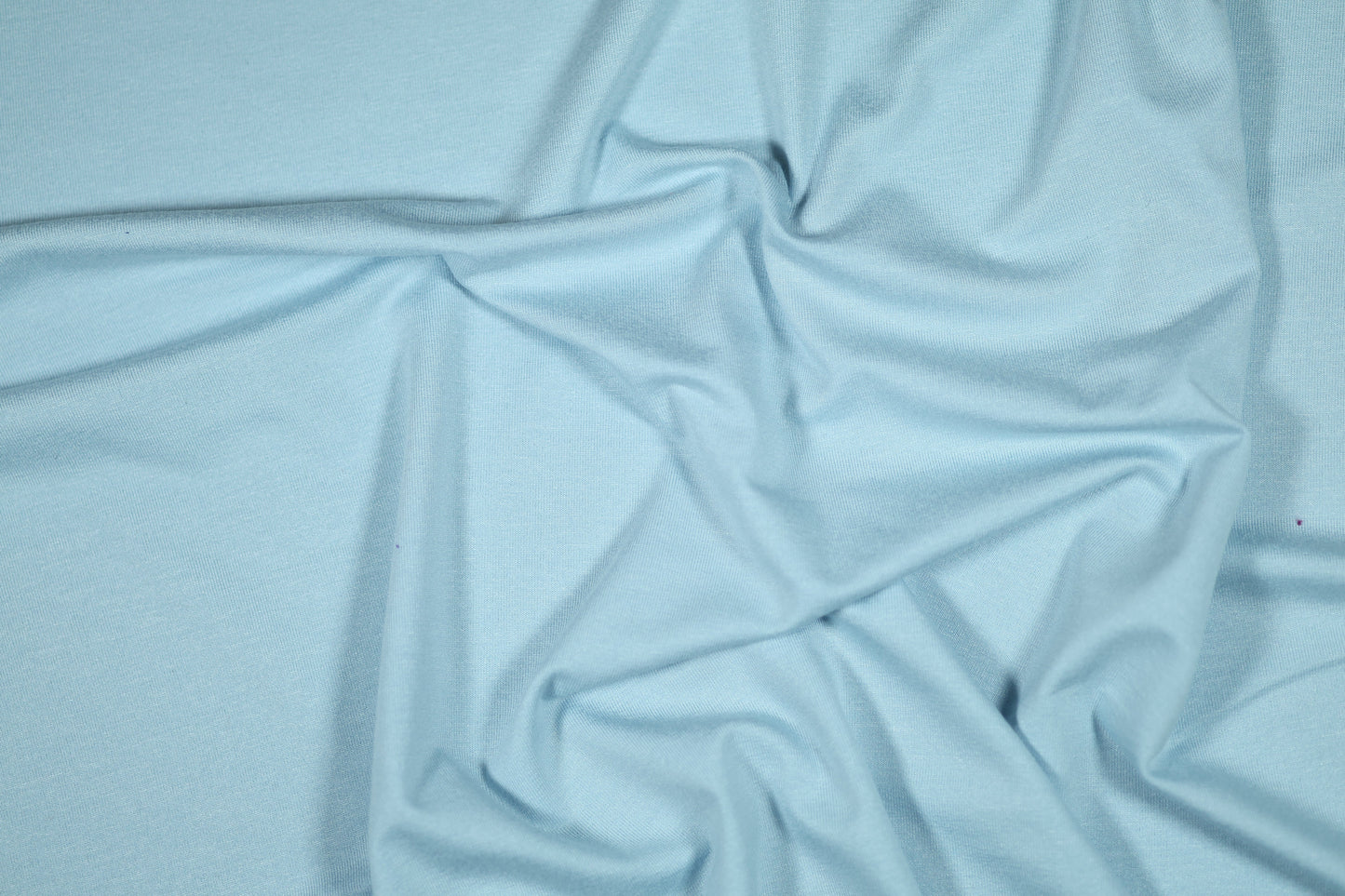 Jersey Stoff in Pastellblau – perfekt für Sommermode
