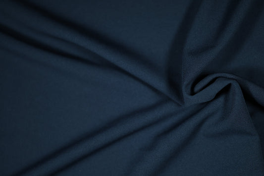 Weicher Baumwoll-Jersey in Marineblau – blickdicht und komfortabel