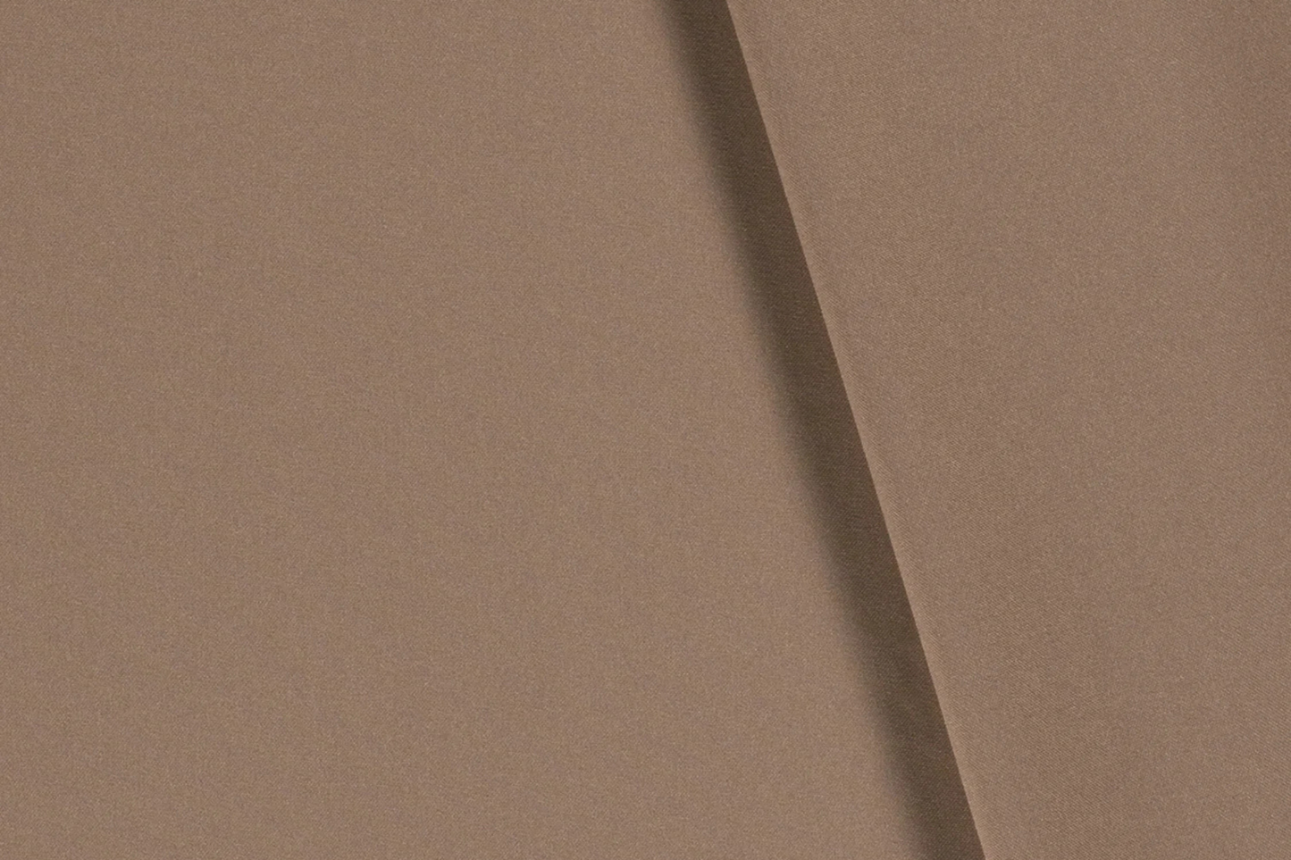 Meterware Polyester Stoff taupe braun Uni klassisch elegant