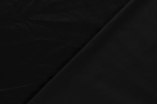 Uni Baumwollstoff Schwarz weich fallend
