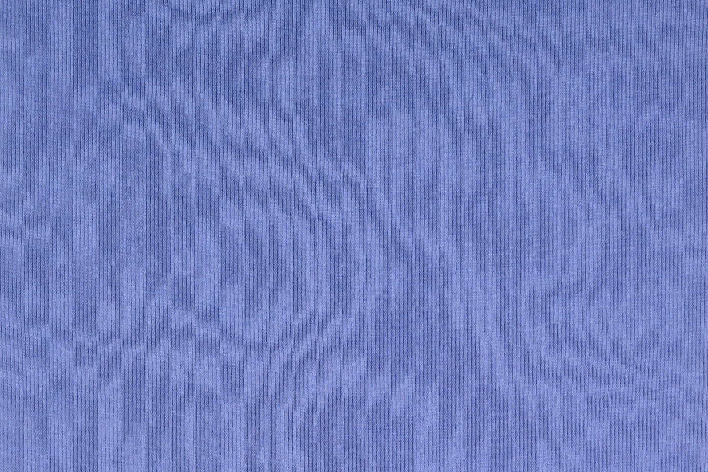 Detail Bündchenstoff Blau – feine Rippstruktur und hohe Dehnbarkeit