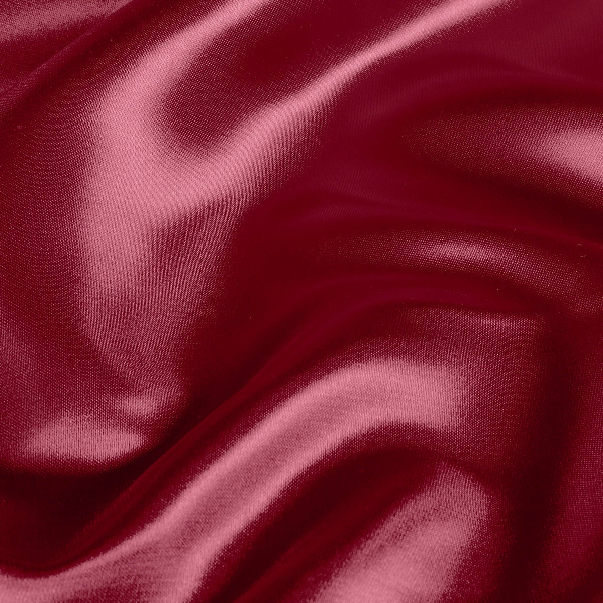 Satin Stoff Bordeauxrot