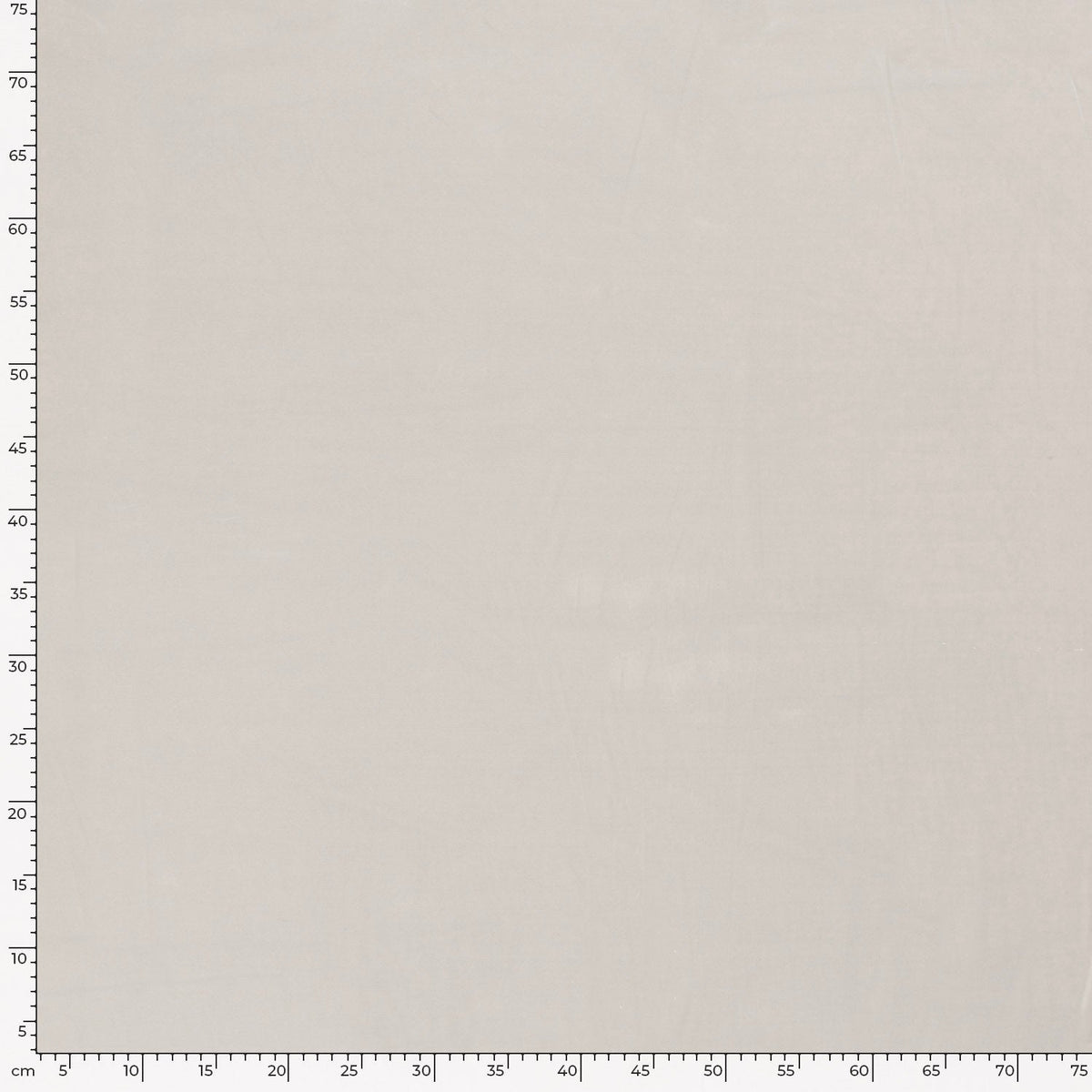 Satin Stretch Stoff Wollweiß – Nahaufnahme