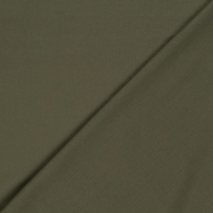 Fahnentuch Stoff Khaki-Grün – Leichter Baumwollstoff Uni für Deko & Bekleidung