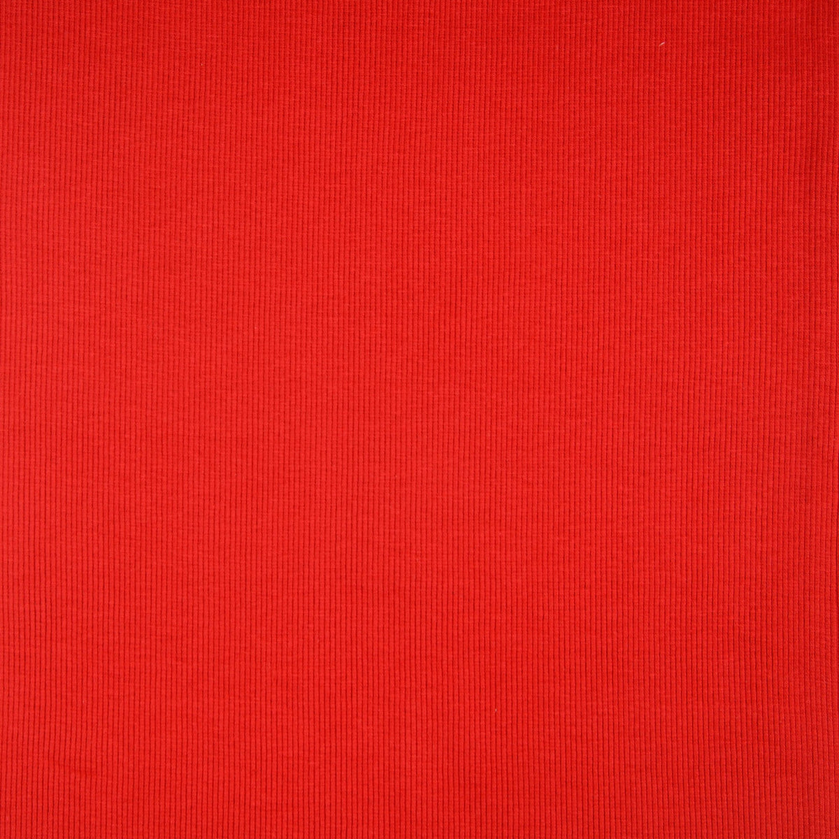 Bündchenstoff Rot – Detail