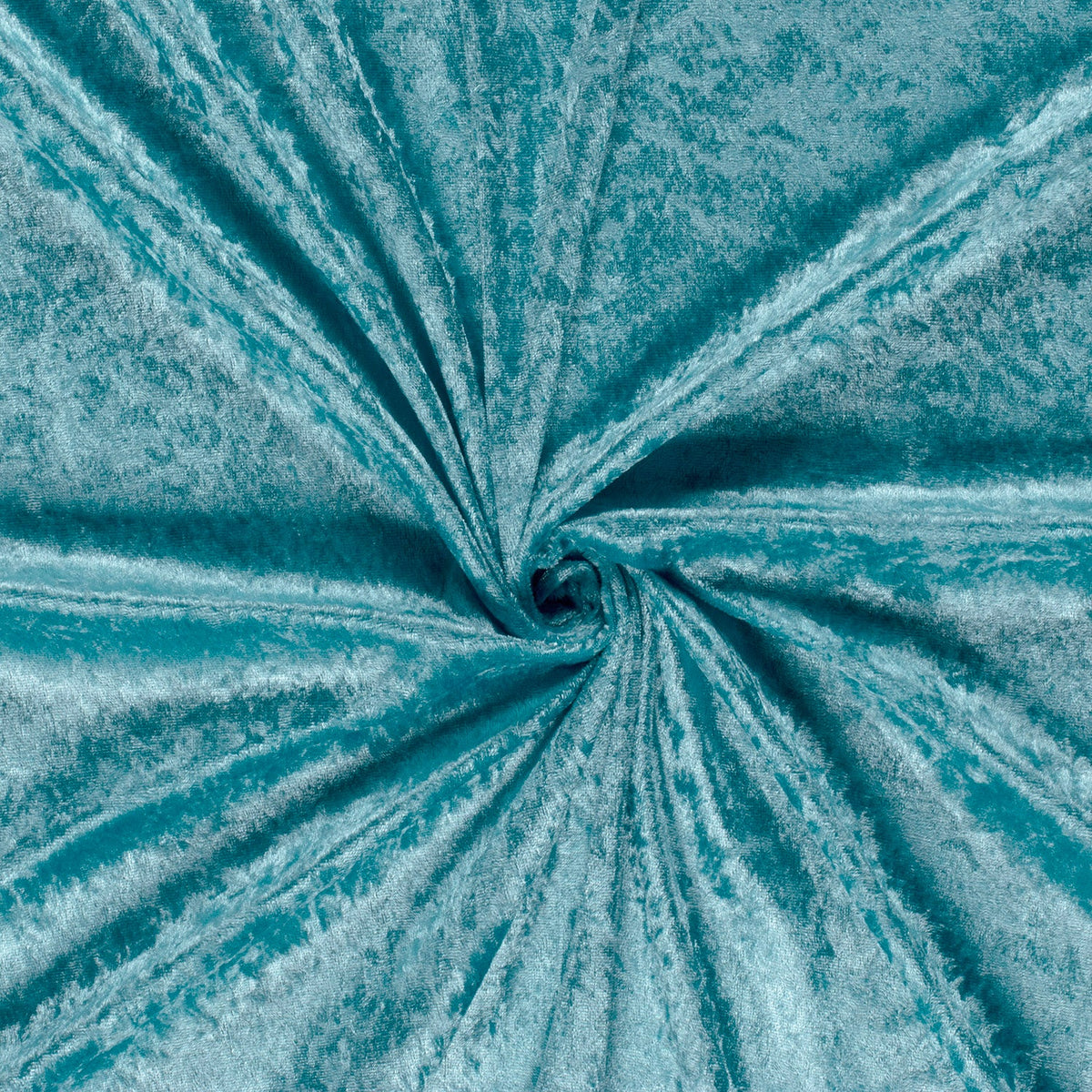 Pannesamt Stoff Aqua – Fall