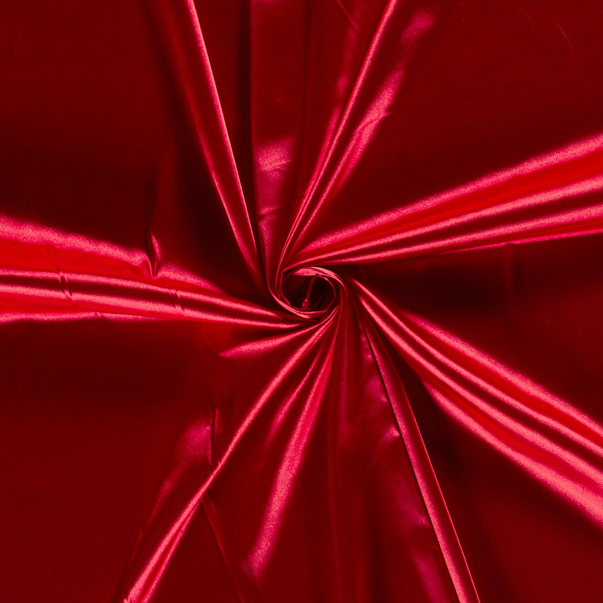 Satin Stretch Stoff Dunkelrot – Fall