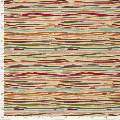 Gobelin Jacquard Streifen Beige