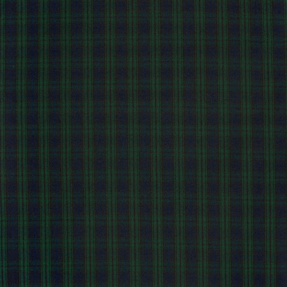 Gabardine Schottenkaro Dunkelgrün – Detail
