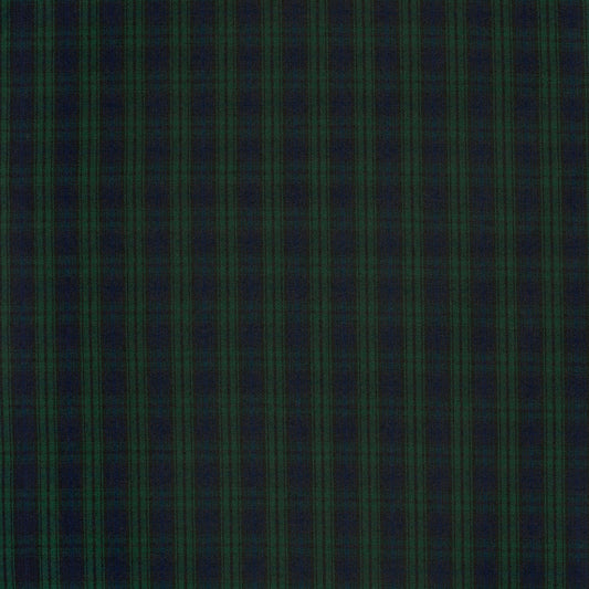 Gabardine Schottenkaro Dunkelgrün – Detail
