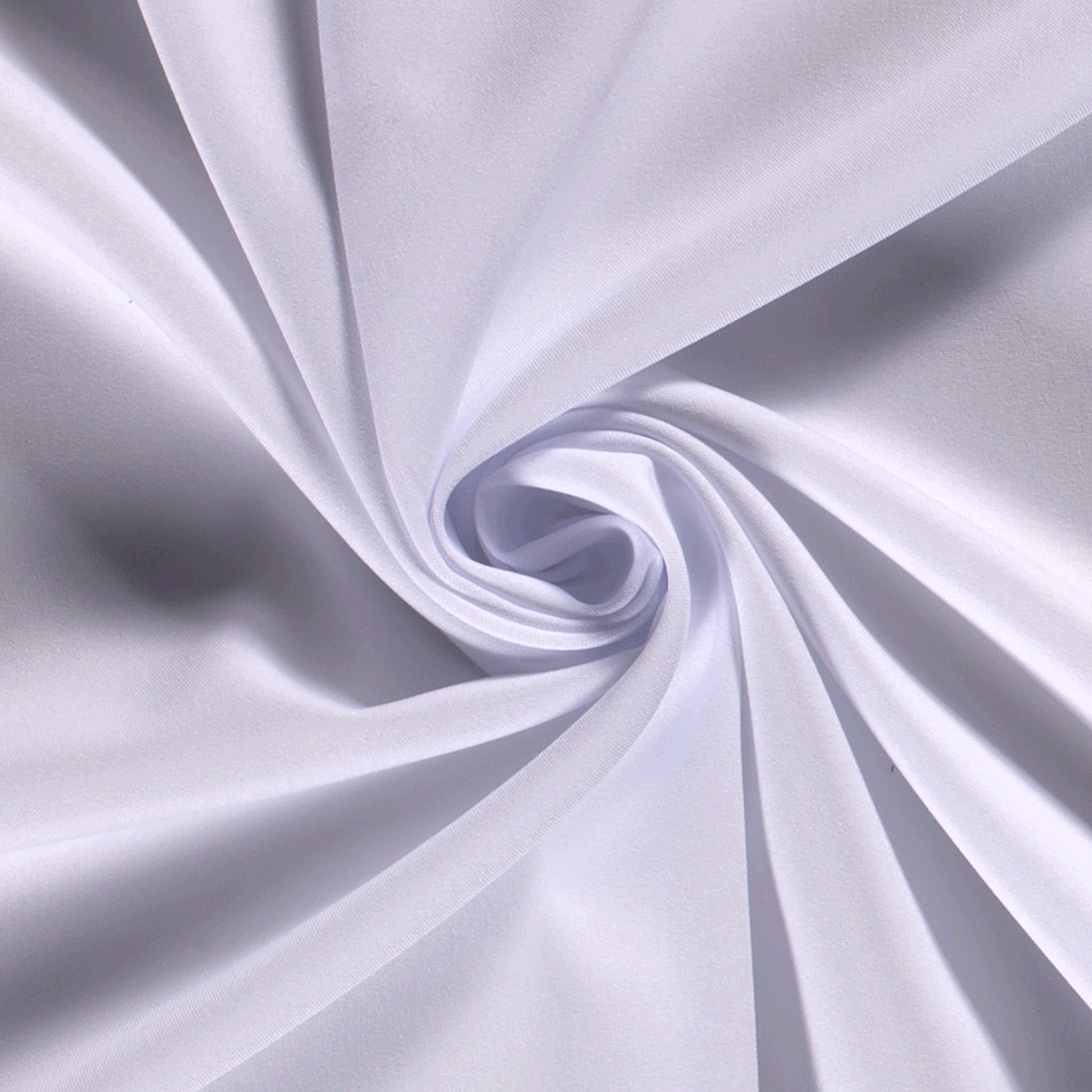 Polyester Stoff Optisch Weiß – Stoffansicht