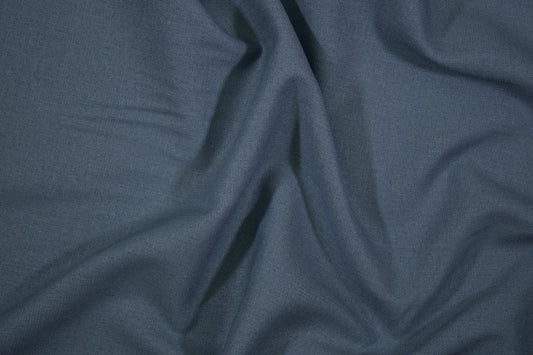 Leinen Viskose Stoff in Blau – Struktur