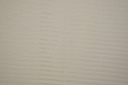 Möbelstoff in Uni-Creme mit glatter, feiner Struktur 140 cm breit Meterware