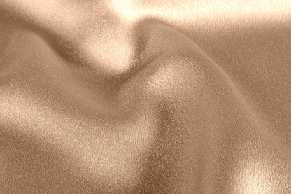 Satin Viskose – Uni Karamell
