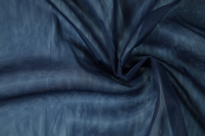Marineblau Tüll – ideal für kreative Projekte