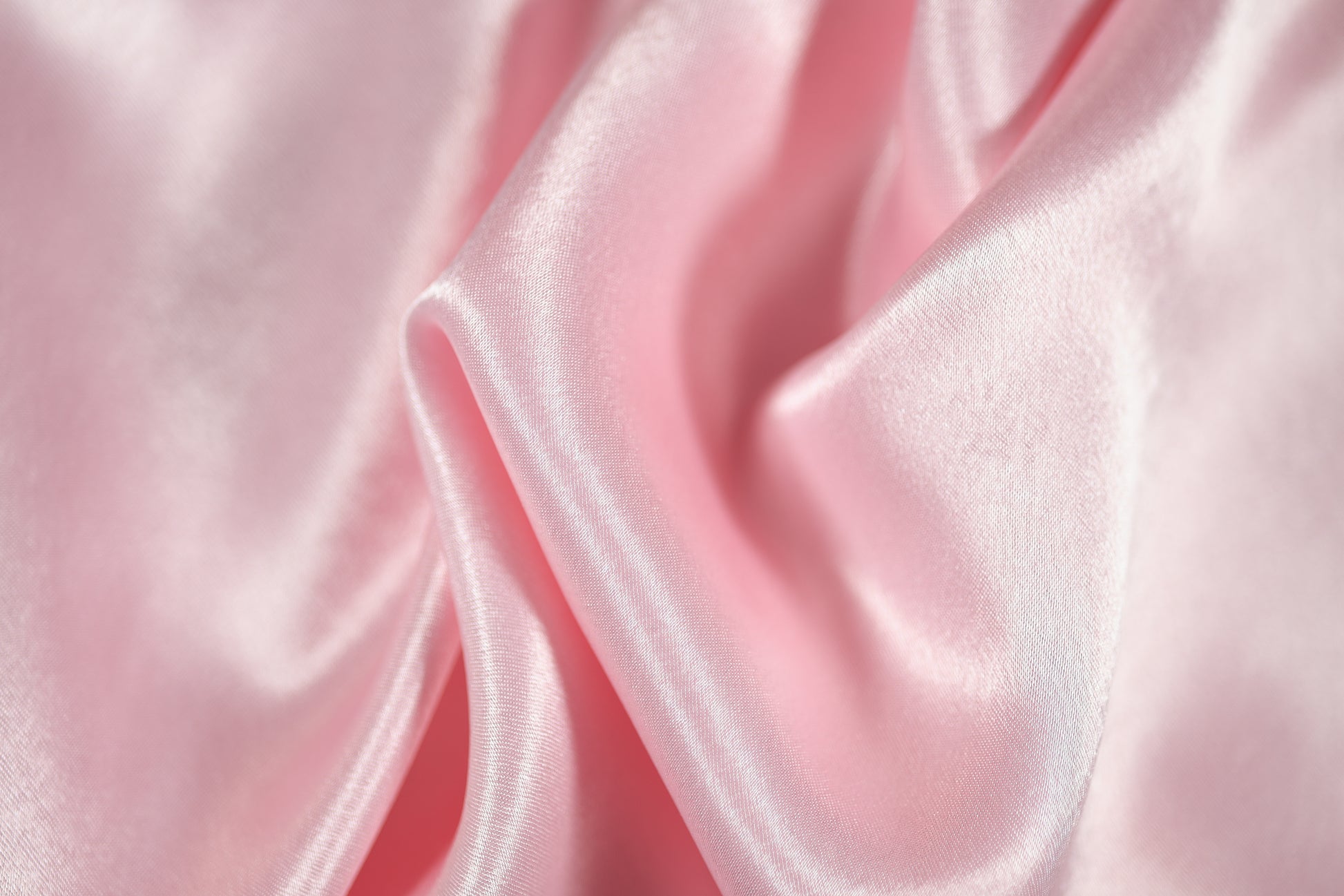 Romantischer Satin Stoff hellrosa 140cm