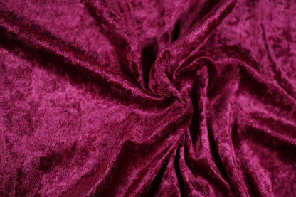 Bordeaux Pannesamt Stoff – elegant und glänzend