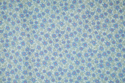 Baumwoll Stretch mit floralen Mustern – ideal für Sommerkleidung und Accessoires