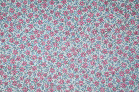 Baumwoll Stretch mit floralen Mustern – ideal für Sommerkleidung und Accessoires
