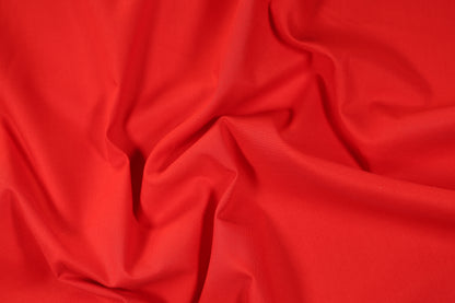 Baumwoll Stretchstoff in Signalrot – weich, elastisch und vielseitig verwendbar