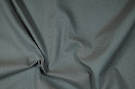 Baumwoll Stretch Stoff in Graphitgrau – elastisch und hautfreundlich