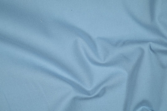 Canvasstoff in Himmelblau mit robuster Struktur