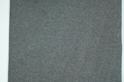 Elastischer Bündchenstoff in Mittelgrau für perfekte Bündchenabschlüsse