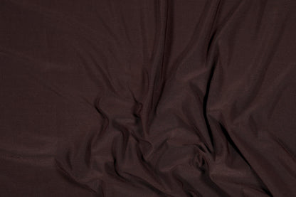 Weicher Jerseystoff in einem satten Schokobraun