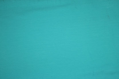 Baumwolljersey Türkis – ideal für Kleidung
