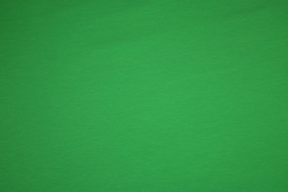 Grasgrüner Baumwolljersey – angenehm weich & elastisch