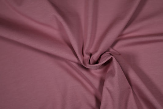 Altrosa Baumwolljersey – weich & elastisch für zarte Outfits