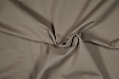 Taupefarbener Jersey – weich und dehnbar für Basics
