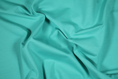 Mintgrüner Jersey-Stoff – elastisch und hautfreundlich