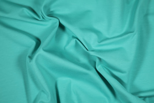 Mintgrüner Jersey-Stoff – elastisch und hautfreundlich