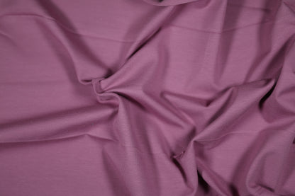 Dehnbarer Baumwolljersey in der Farbe Altrosa – vielseitig verwendbar
