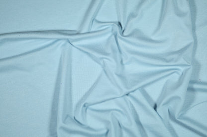 Jersey Stoff in Pastellblau – perfekt für Sommermode