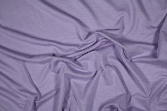 Elastischer Jersey in Lavendel – ideal für Kleidung