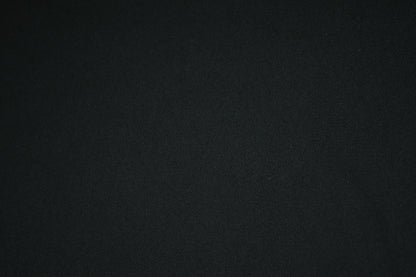 Elastischer Twin Jersey Stoff in Schwarz – ideal für Freizeitkleidung