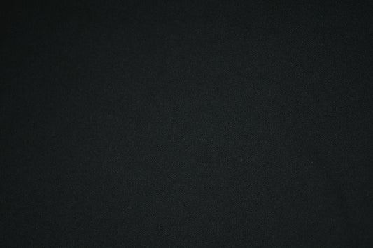 Elastischer Twin Jersey Stoff in Schwarz – ideal für Freizeitkleidung