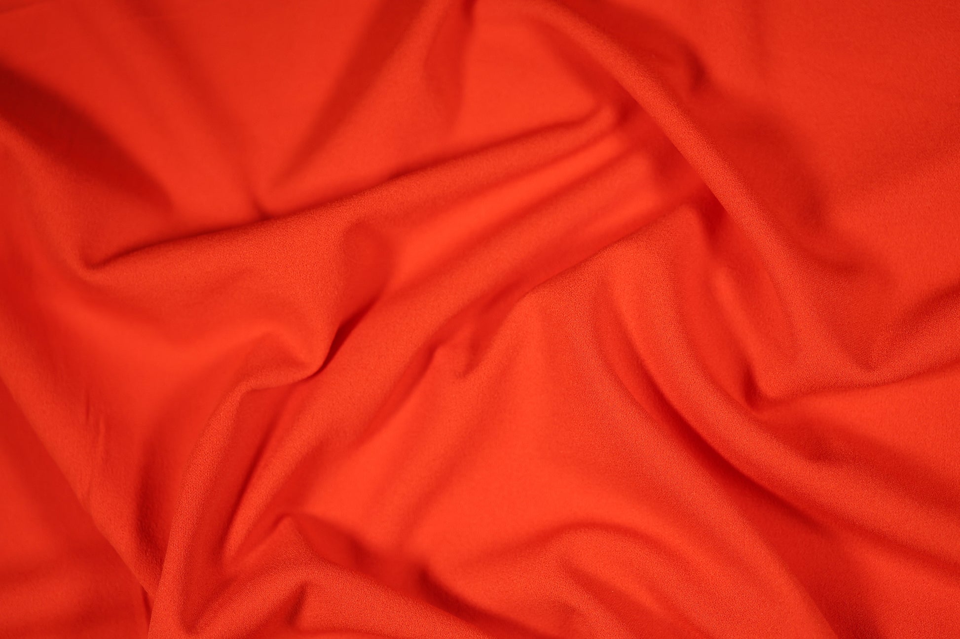 Weicher Baumwoll-Jersey in Signalrot – blickdicht und komfortabel