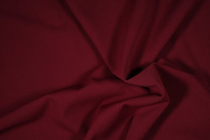 Weicher Twin Jersey in Bordeaux für vielseitige Kleidung