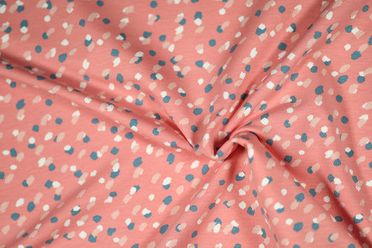 Tupfenmuster für Kinderbekleidung – weich & lebendig.