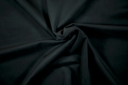 Verdunklungsstoff – Schwarz – lichtundurchlässiger Verdunklungsstoff aus Polyester. Blackout Stoff