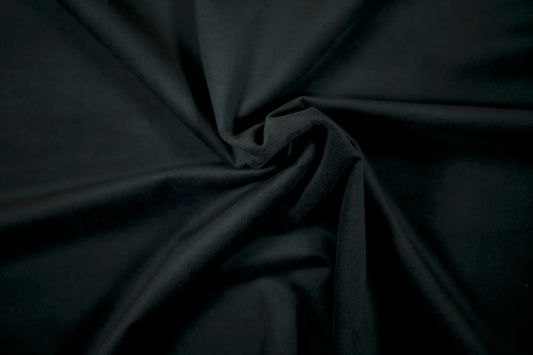 Verdunklungsstoff – Schwarz – lichtundurchlässiger Verdunklungsstoff aus Polyester. Blackout Stoff