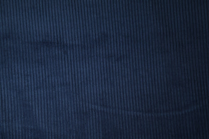 Marineblauer Cordstoff – für elegante Anwendungen