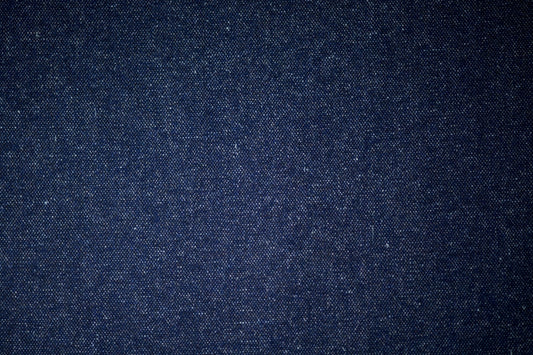 Klassischer Wollstoff in Jeansblau – ideal für moderne Outfits