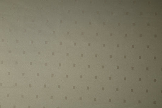 kochfester Tischdeckenstoff mit Punktmuster in Beige – elegant & pflegeleicht